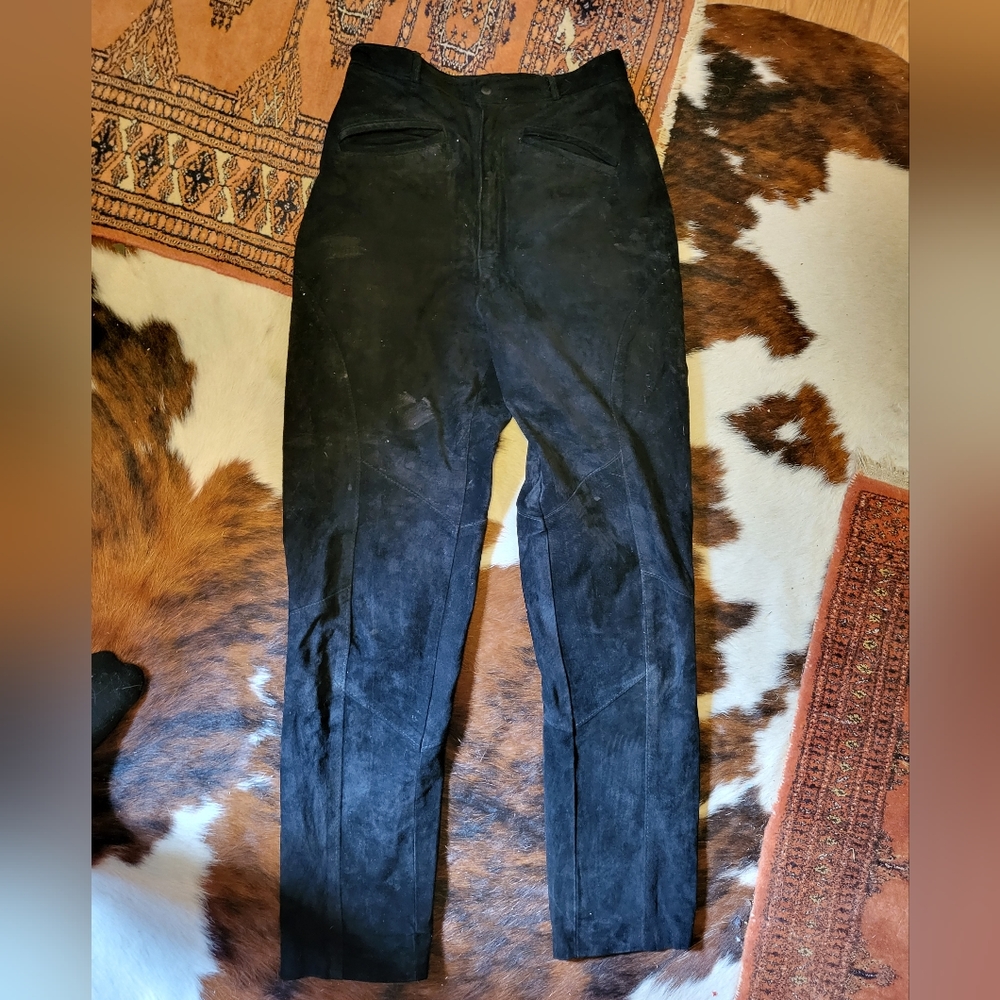 Leather ranch Suede pants